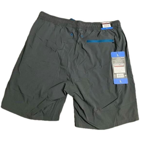 Kirkland Signature Men's Swim Shorts Trunk with Liner Size Large NWT - Picture 1 of 11